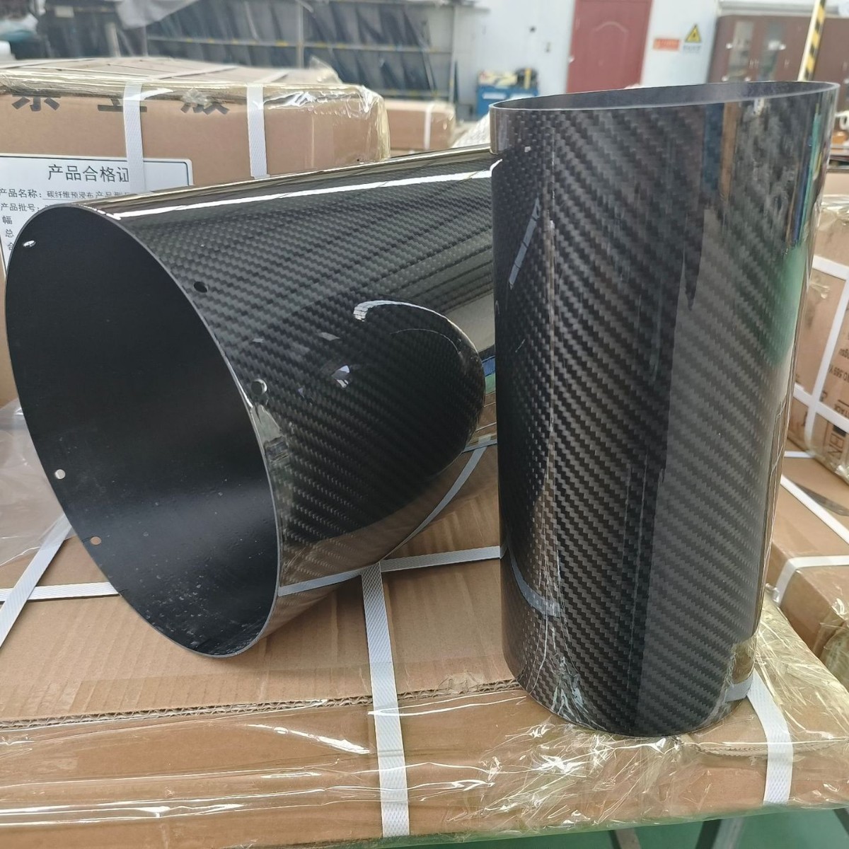 3K Carbon Fiber Tube High Strength Lightweight T300 On-Demand Production Diameter 3-300mm Drone Machine Roller Shaft