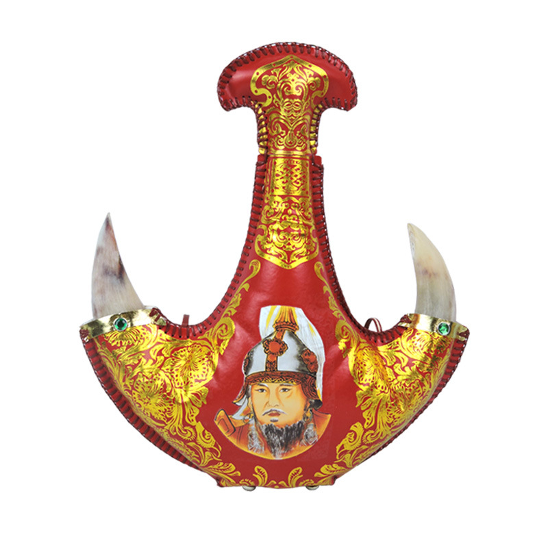 Inner Mongolia Specialty leather pot wine distilled milk wine 38 degrees 500ml horn leather bag milk wine handmade bottled gift box