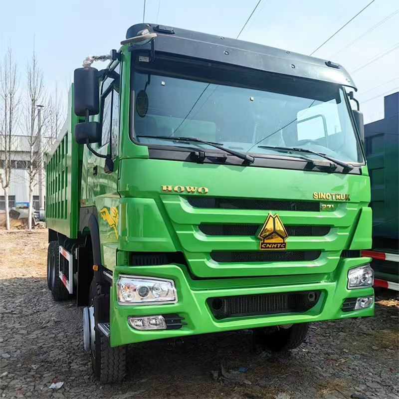 Export Heavy-Duty Howo Dump Truck Rear Eight-Wheel Dump Engineering Vehicle Mining Dump Truck Road Truck in Stock