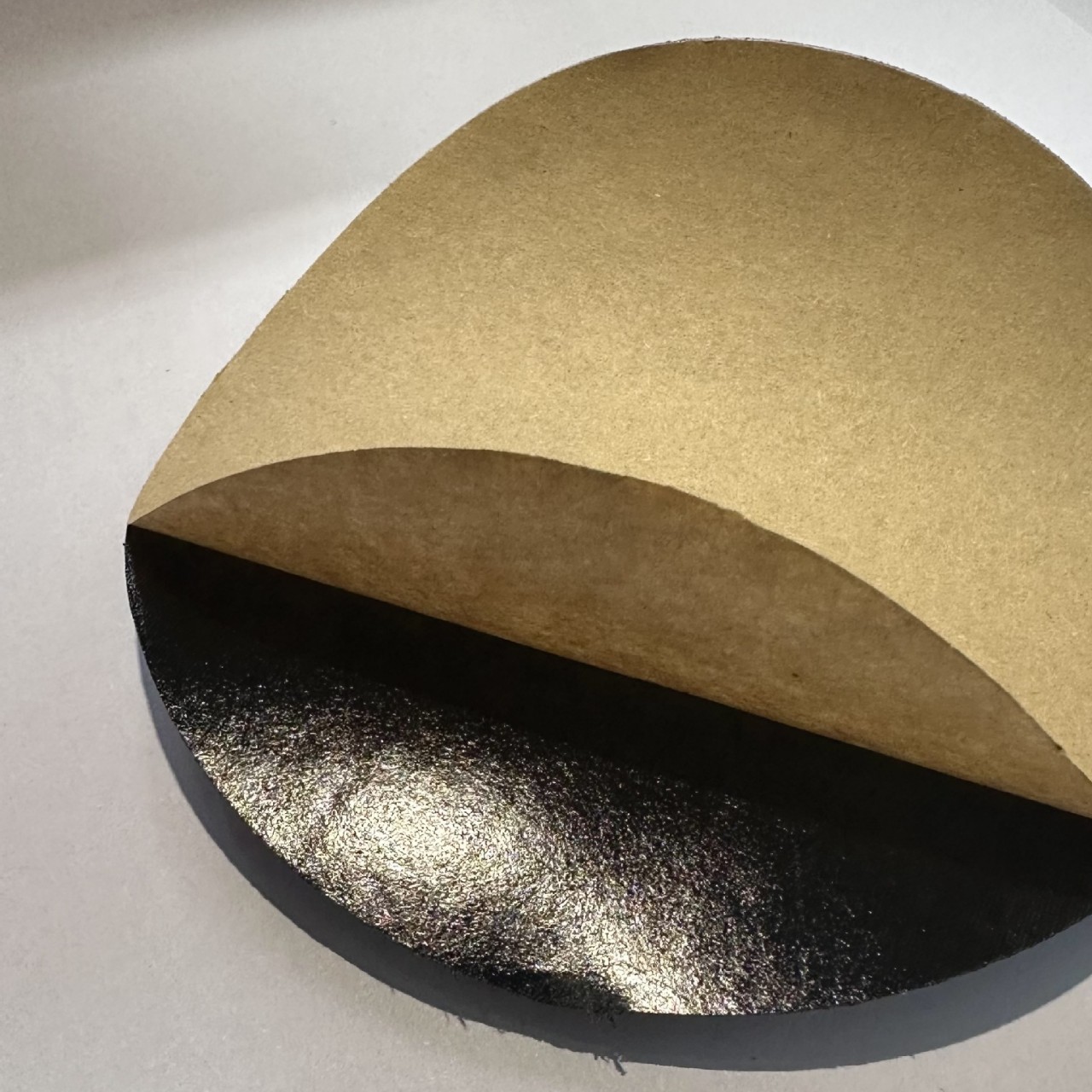 180g Kraft Paper/210D/Spunlace Cloth/Pu Material/Long Hair Flocking Cloth with Adhesive Backing Suitable for Jewelry Box Leather
