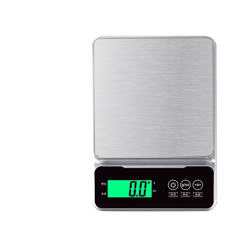 Household Small Kitchen Electronic Scale Portable Charging Food Baking Scale High Precision Waterproof Corrosion Resistant Ingredients Weighing