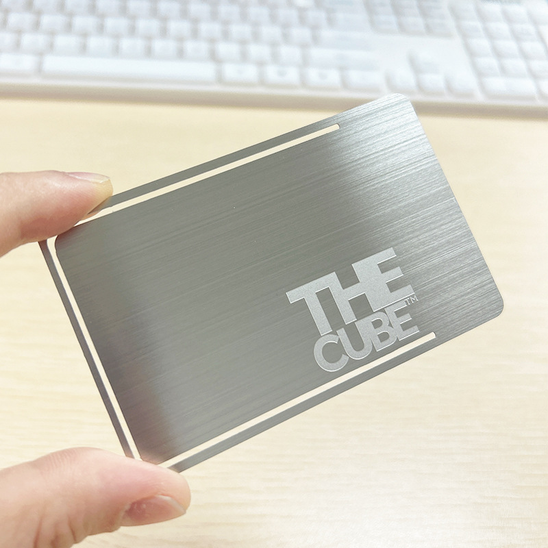 Stainless Steel Personalized Production Corrosion Personal Business Card Bookmark Creative Gold-Plated Metal Card Gold Card Production Manufacturer