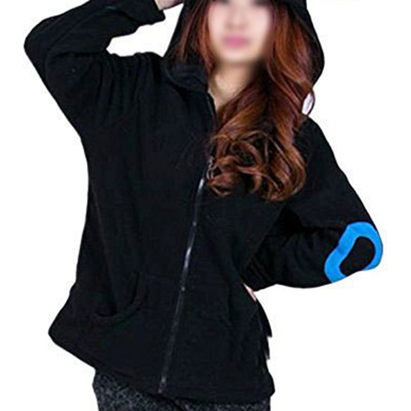 Оптовая фабрика мультяшные животные синие уши лунный эльф свитер пальто разнообразные флисовые свитера для мужчин и женщин