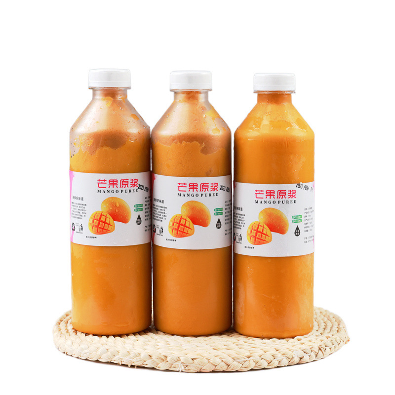 Guangxi Xiaotai Mango Puree Fresh Pulp Juice Jam Commercial Poplar Nectar Raw Materials Commercial Milk Tea Shop Wholesale