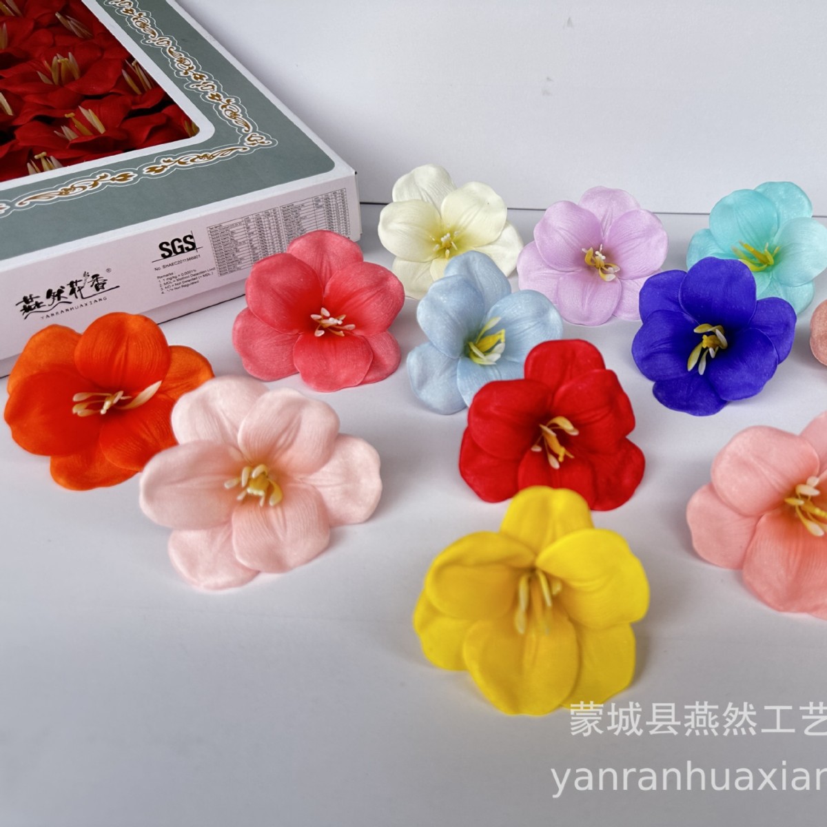 Anhui Factory Open Tulip Lily Soap Flower Small Flower Open Tulip Wholesale Specializes in Quality Soap