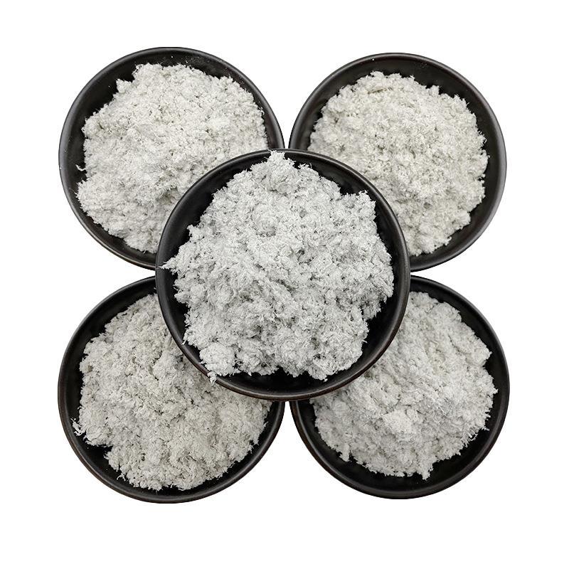 Serpentine Fiber Insulation, Heat Insulation, Fireproofing and Soundproofing Coating, Powder for Petroleum Drilling Mud and Rubber, Environmentally Friendly Material