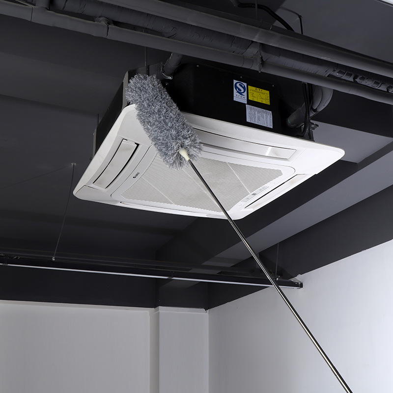 Feather Duster Dust Sweeping Ash Household Retractable Ceiling Cleaning Electrostatic Duster Dust Cleaning Spider Web Artifact