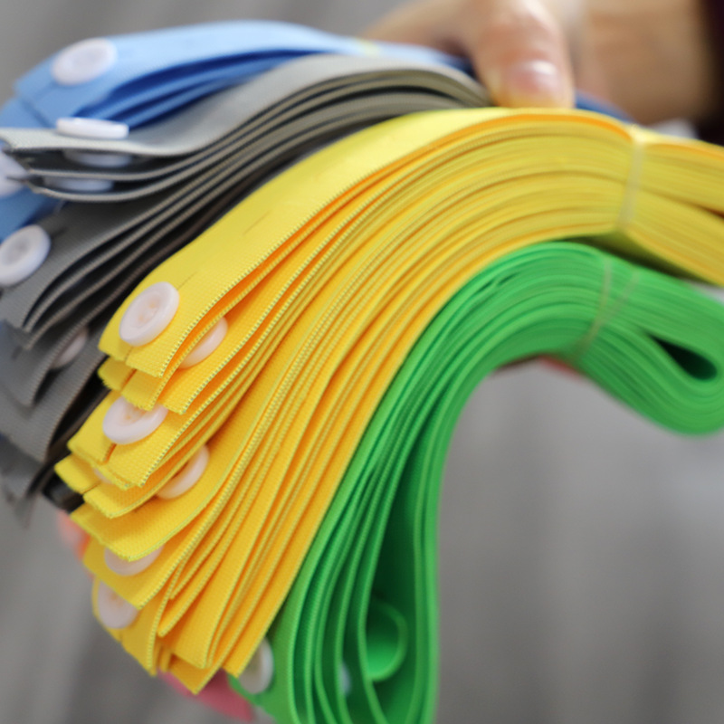 Widened Pull-Up Roll 2.5 Clothing Storage Bundling Belt for Stacking Clothes Wardrobe Organization and Classification Mat Curtain Elastic Band