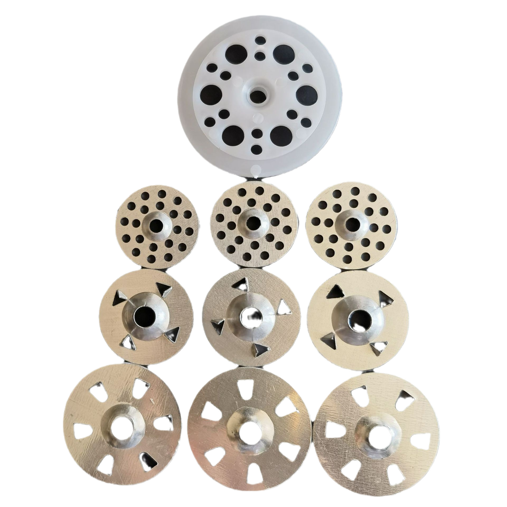 Butterfly-Shaped Insulation Gasket Insulation Nail Lock Plate Four-Prong Four-Spur Galvanized Iron Reinforcement Plate Galvanized Iron Insulation Sheet