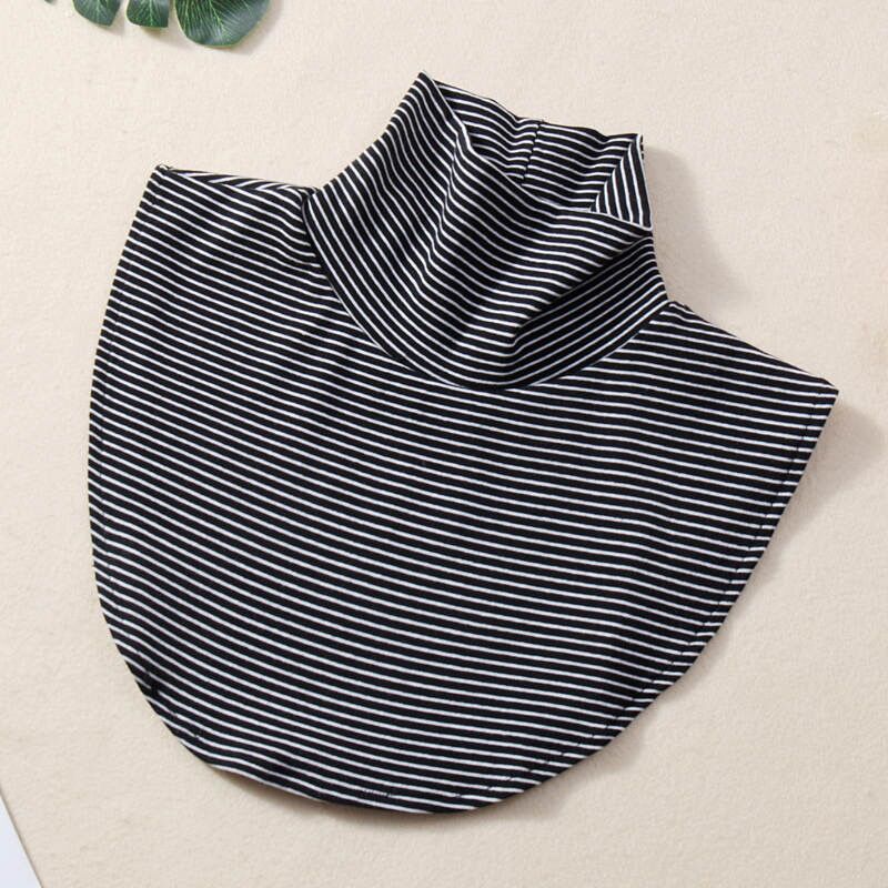 Anti-Winter Collar Autumn and Winter Inner Wear 2025 Korean Style Knitted High Collar Fake Collar Women's Fake Collar Winter Neck Warmer