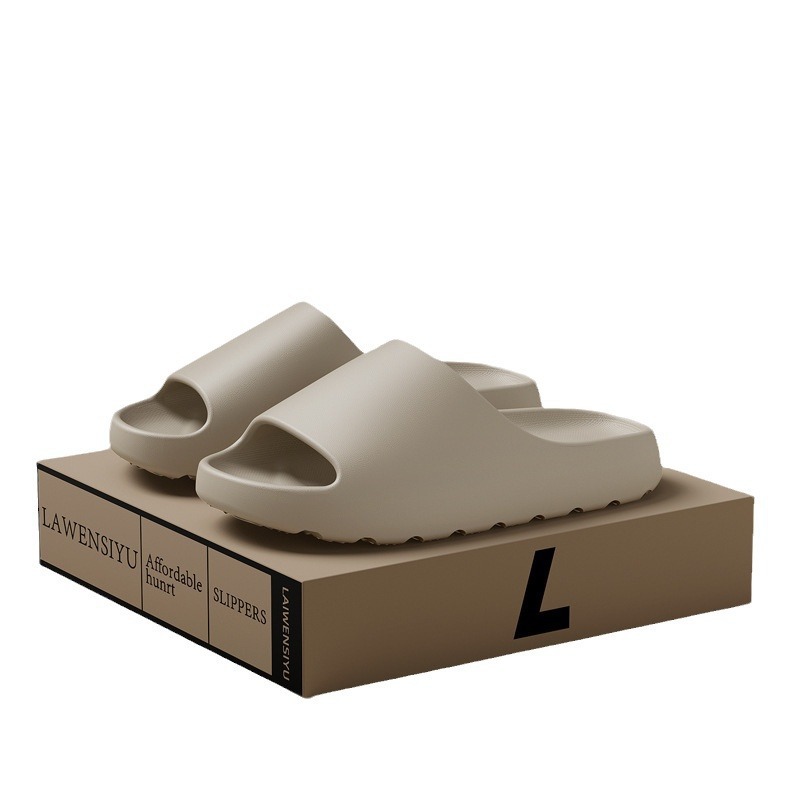 Feeling EVA sandals and slippers for men and women summer home couple bathroom bath non-slip wholesale breathable thick-soled slippers