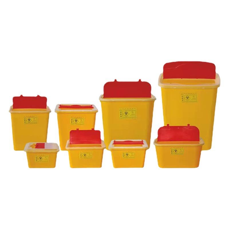 Dingjian Sharp Instrument Box Round Square Plastic Bucket Sharp Instrument Box Disposable Wholesale Sharp Instrument Box Bucket