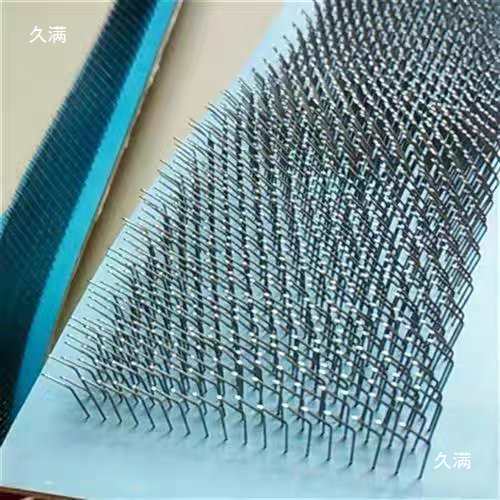 Non-Woven Equipment Elastic Cleaning and Combing Machine Needle Cloth Brush Strip Elastic Cotton Elastic Machine Brush Devil Curved Angle Accessories Needle Cloth