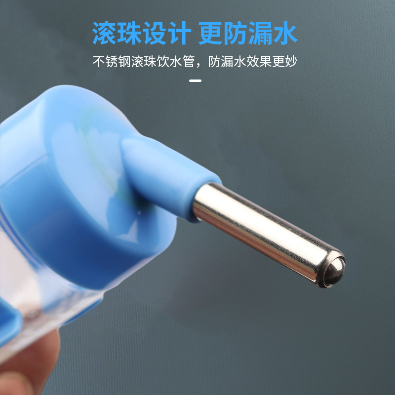 Pet Supplies Rabbit Ball Drinking Water Kettle Hamster Large, Medium and Small Automatic Water Feeder Hanging Drinking Fountain Wholesale