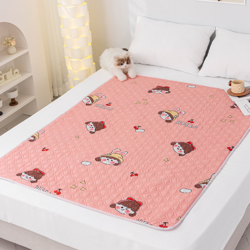 Menstrual Mat During the physiological period Big Aunt Mat Waterproof Washable Female Student Dormitory Bed Leak-proof Period Period Small Mattress