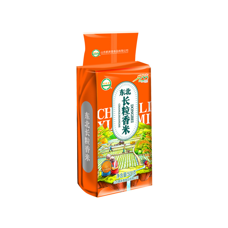 Northeast rice wholesale 500g new rice 1kg long grain fragrant japonica rice OEM generation source rice long grain rice