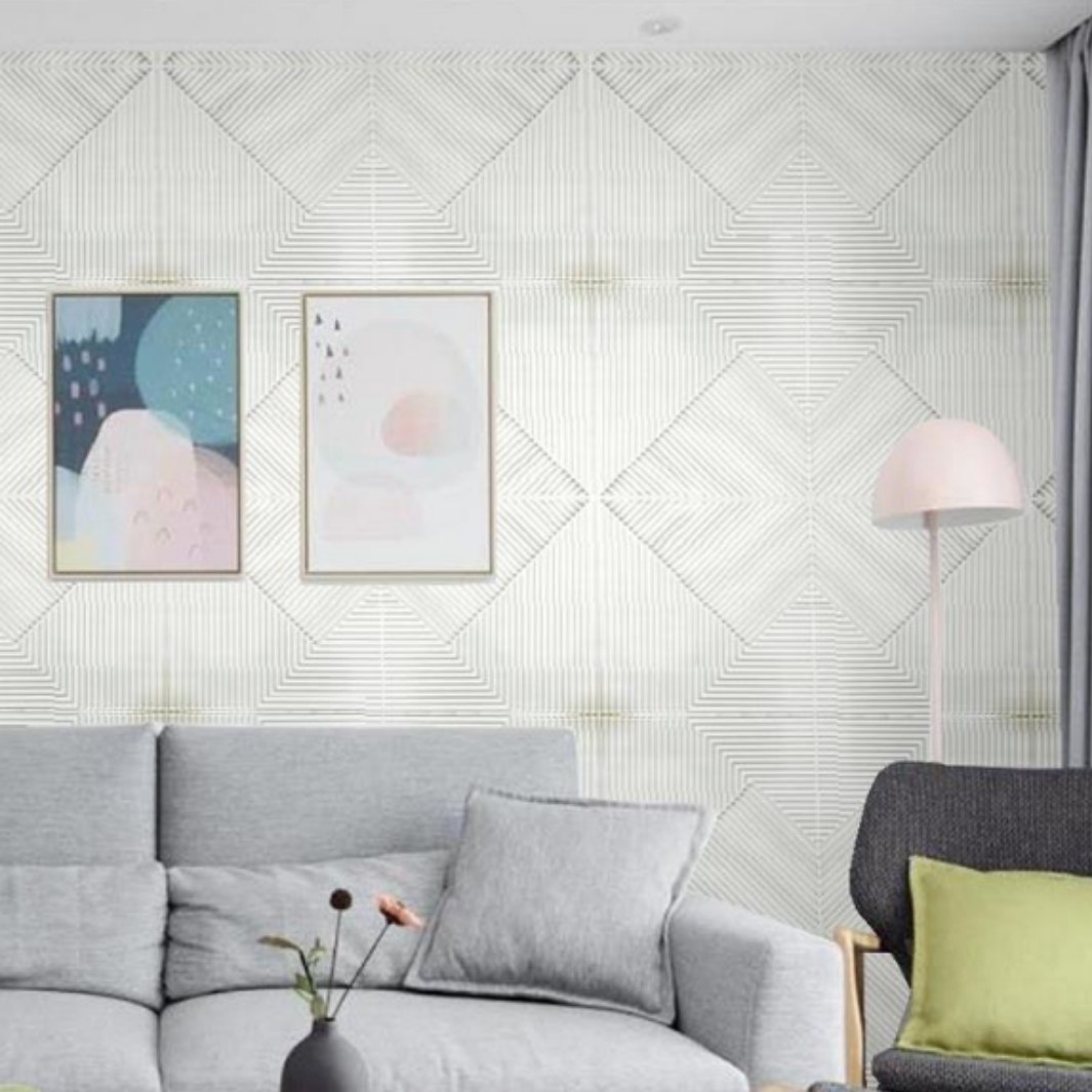 Cross-border hot sale PVC three-dimensional board three-dimensional background wall 3D wall panel concave-convex relief modeling color wall panel