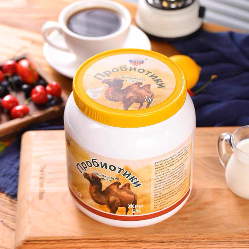 Аутентичный молочный порошок из верблюжьего молока в русском стиле, низкожирный, высокий кальций 1000г для взрослых и пожилых людей