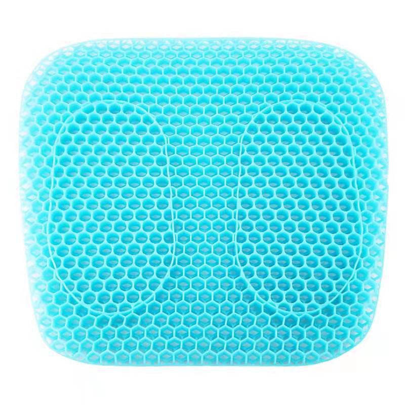 New four generations summer breathable gel cushion egg honeycomb cushion car office cushion chair cushion cool ice pad