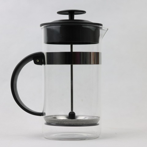 Cross-Border Coffee Pot French Press Pot Household French Filter Press Pot Glass Tea Maker Hand-Pressed Filter Cup Brewing Cold Brew Pot