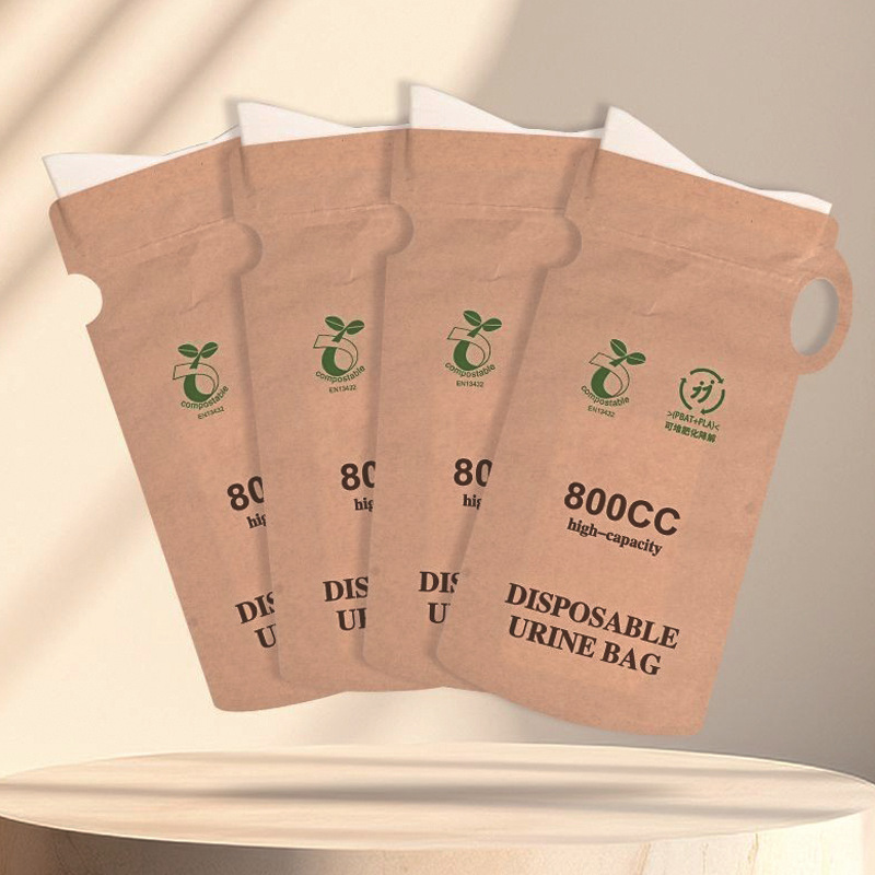 Spot degradable disposable emergency urine bag 800CC large capacity car urine artifact deodorant vomit bag