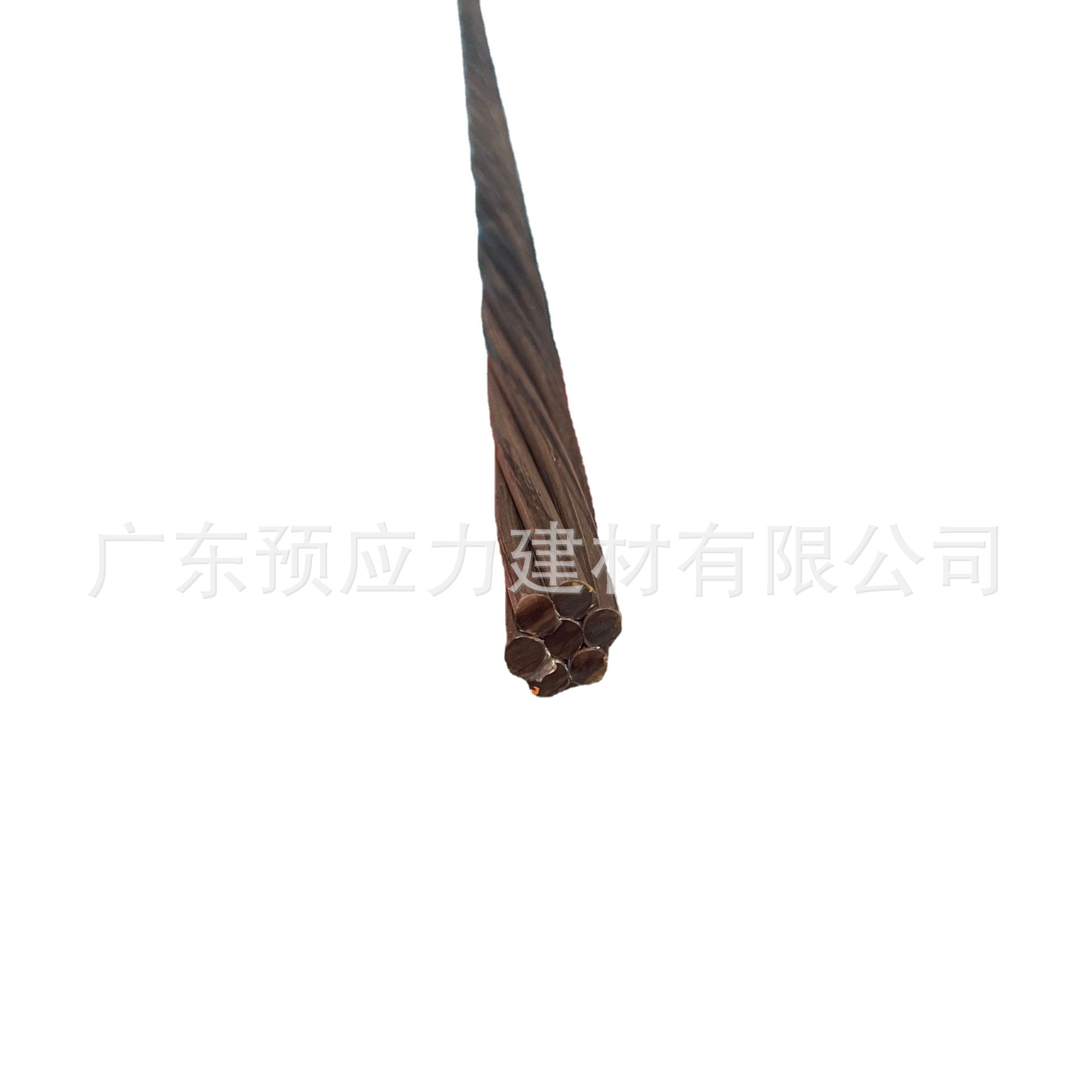 Prestressed steel strand 15.2 anchor cable steel strand unbonded slow bonding galvanized steel strand manufacturer