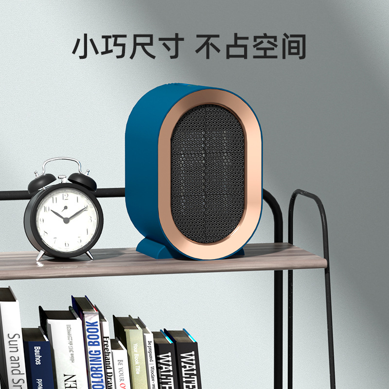 New Home Heater Desktop Office Mini Heater Ptc Vertical Small Electric Heater Cross-Border Dropshipping
