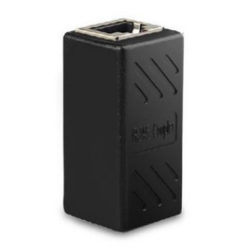 Equipped with Full Rj45 Network Receiver 8P8C Network Straight-Through Extension Two-Way Butt Joint Network Cable Connector