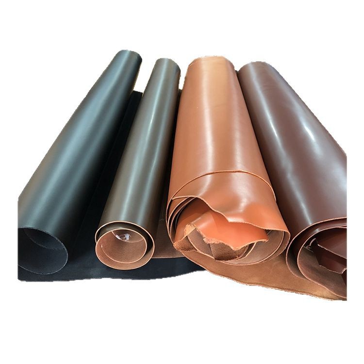 The first layer of 2.0 thick oil leather open edge beads long-term spot wholesale color bright open edge beads leather cowhide leather material