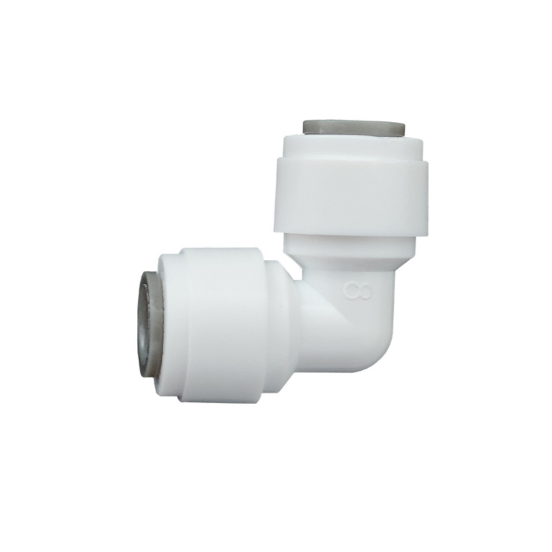 Two-part elbow 4040 joint water purifier fittings pipe joint filter water purifier 2-part PE pipe fittings right angle conversion