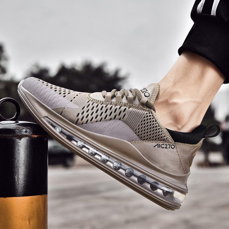 New Cross-Border Air Cushion Trendy Men's Shoes Large Size Multi-Color Fashion Running Shoes Casual Sports Cushioning Air Cushion Shoes 2025