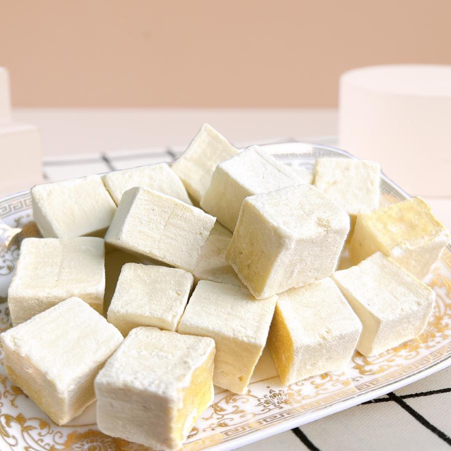 Freeze-Dried Durian Cubes Manufacturer Bulk Wholesale Thai Casual Large Snacks Wholesale Internet Celebrity Popular Freeze-Dried Dried Fruits