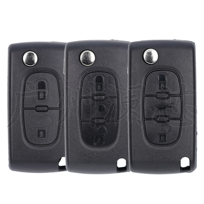 Подходит для Peugeot Citroen складной дистанционный ключ замены корпус ключа HU83 VA2 CE0523 CE0536
