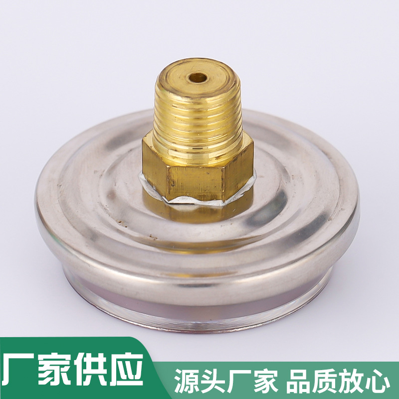 Dry Ice Fire Extinguisher Spring Pressure Gauge Stainless Steel Fire Equipment Accessories Indicator Gauge Digital Pointer Gauge Manufacturer