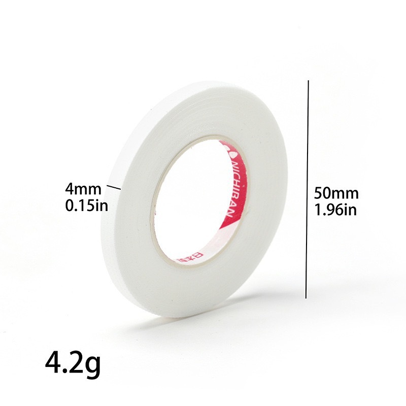 Eyelash tape 4mm wide grafting eyelash lifting tape low allergy breathable patch tear-free eye patch