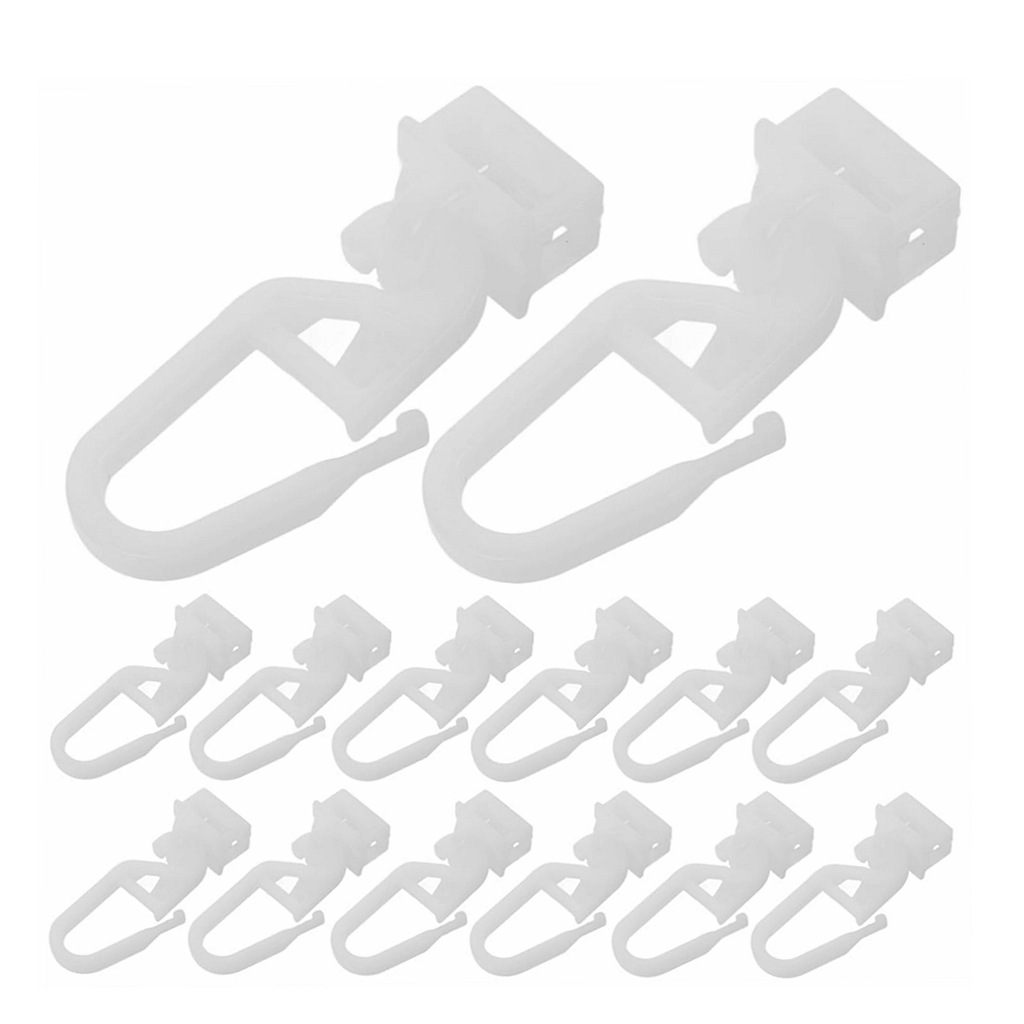 Аксессуары для шторного крючка, 34мм, бесшумный ролик для потолка, ПВХ шарик