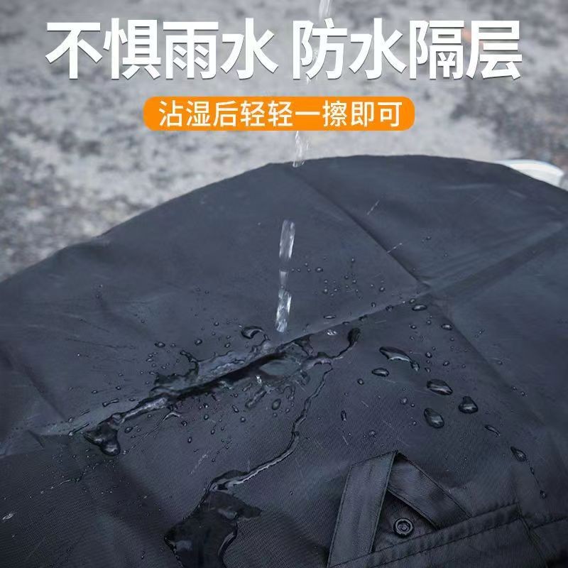 Full helmet half helmet waterproof storage bag motorcycle electric car riding helmet bag dustproof protective bag storage cloth bag