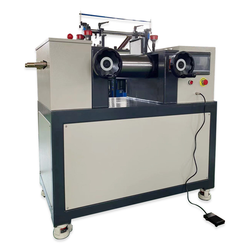 Zb Double Roller Refiner Small Laboratory Refiner Rubber Plastic Particle Silicone 6inch 9inch Refiner