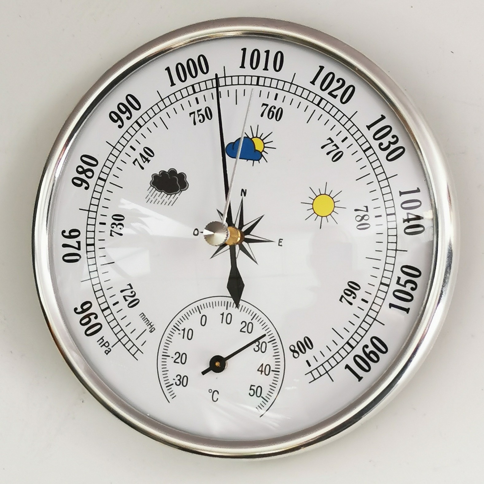 Tb9392S-Barometer with Thermometer Two in One