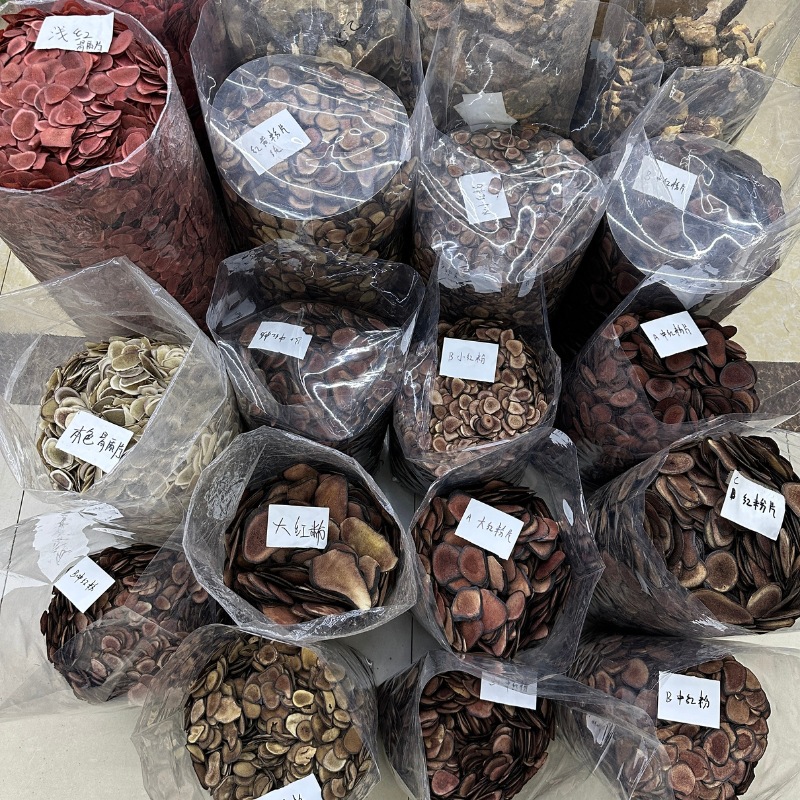 Authentic Red Powder Slices, Northeastern Wax Slices in Bulk, Wholesale, Various Specifications, Large Quantity, Excellent Price, Chinese Herbal Medicine, Antler Slices