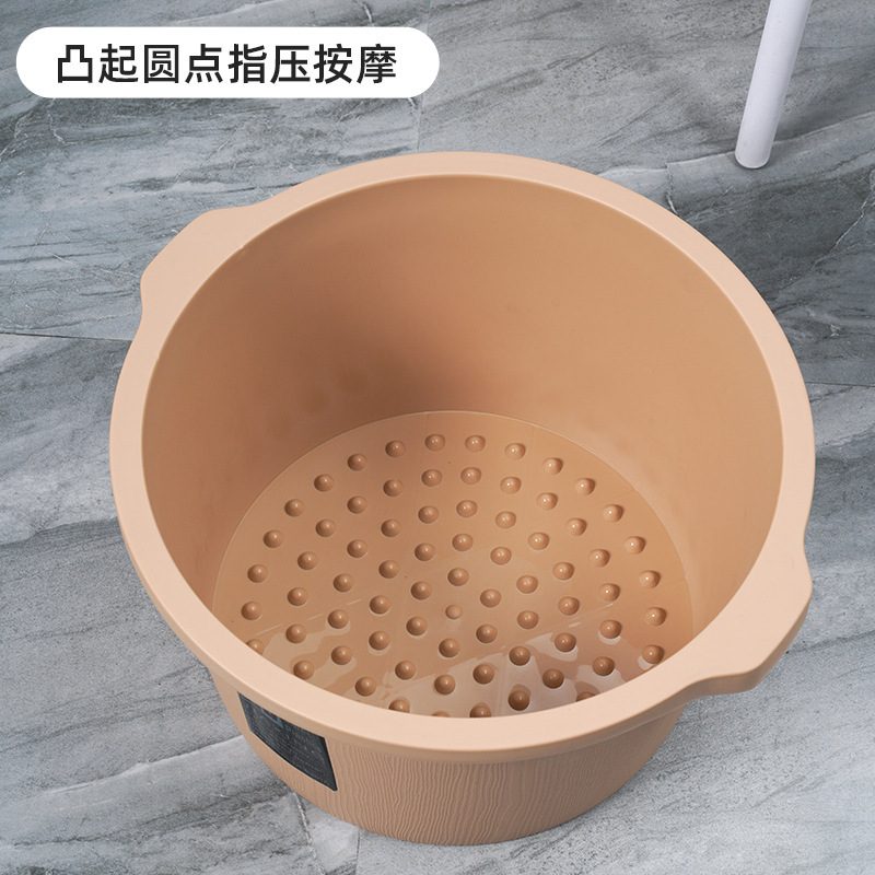 Foot Bath Foot Bucket High Thickened Deep Bucket Plastic Foot Bucket Foot Bucket Massage Foot Bath Bucket Wholesale