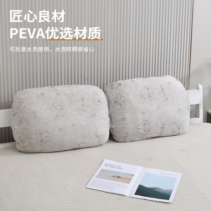 Disposable Pillowcase Air Conditioner Cover Dust Cover Wall Hanging Fan Cover Universal Cartoon Air Conditioner Dust Cover Pillowcase