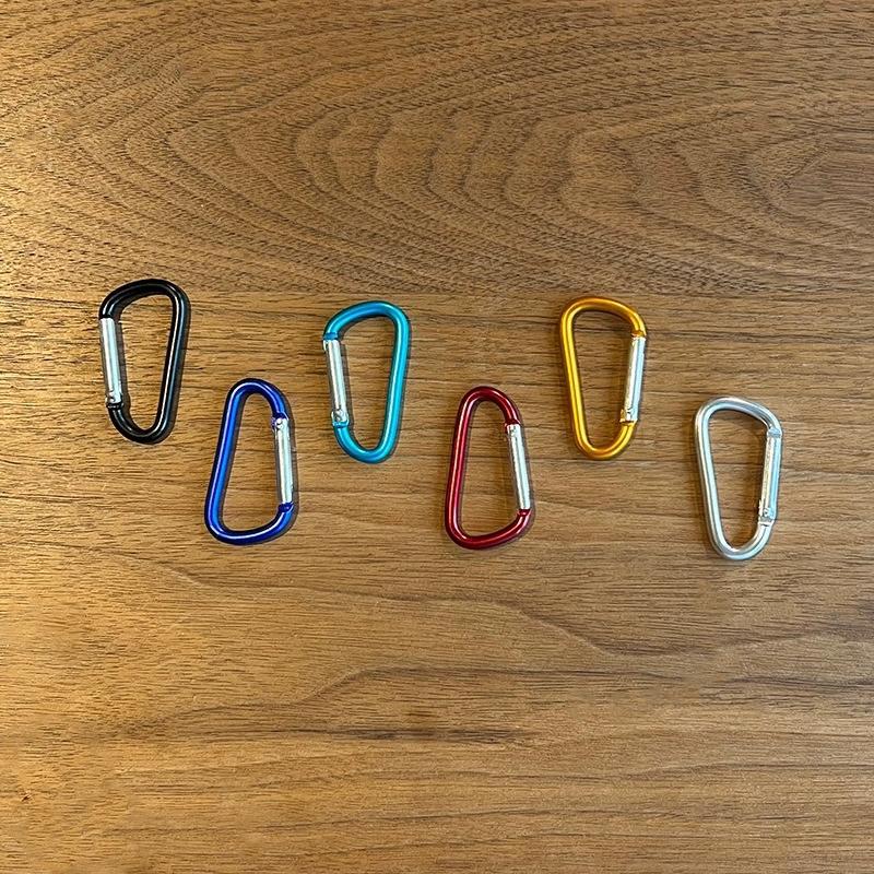 Factory Direct Sales of High-Quality Aluminum Alloy Carabiners, D-Shaped Quick-Hook Hooks, Multi-Functional Quick Hooks, Preferential Prices
