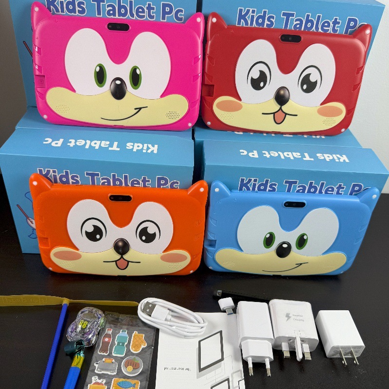 Оптовая продажа нового 7-дюймового обучающего планшета для детей с Wi-Fi и Bluetooth