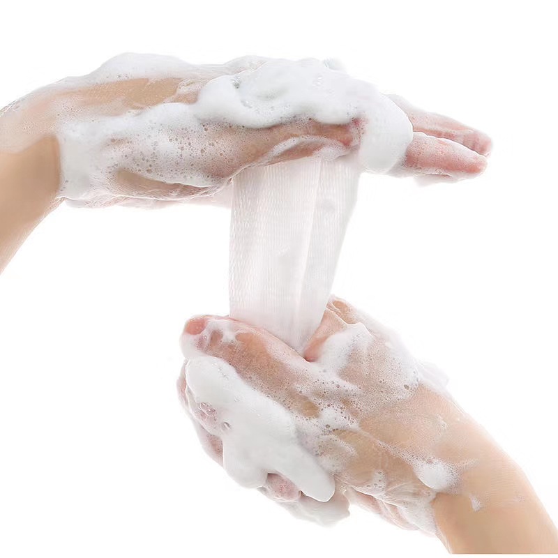 Bubble Net Wholesale Bubble Net Facial Cleanser Net Double Thickened Face Special Soap Bag Handmade Soap Net