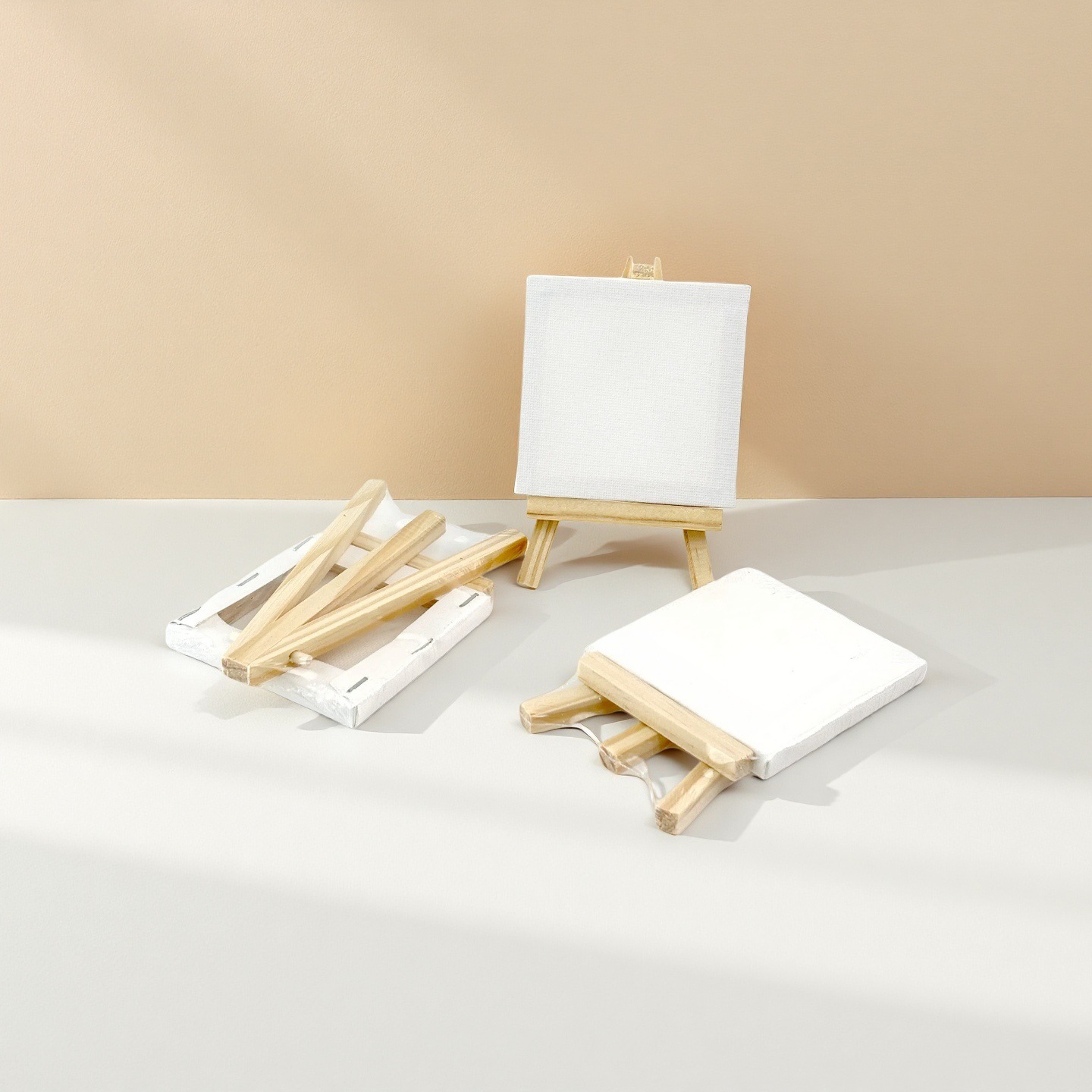 Spot Wholesale Mini Small Picture Frame Easel Combination DIY Acrylic Paint Painting Kidsren's Art Small Picture Board Picture Frame