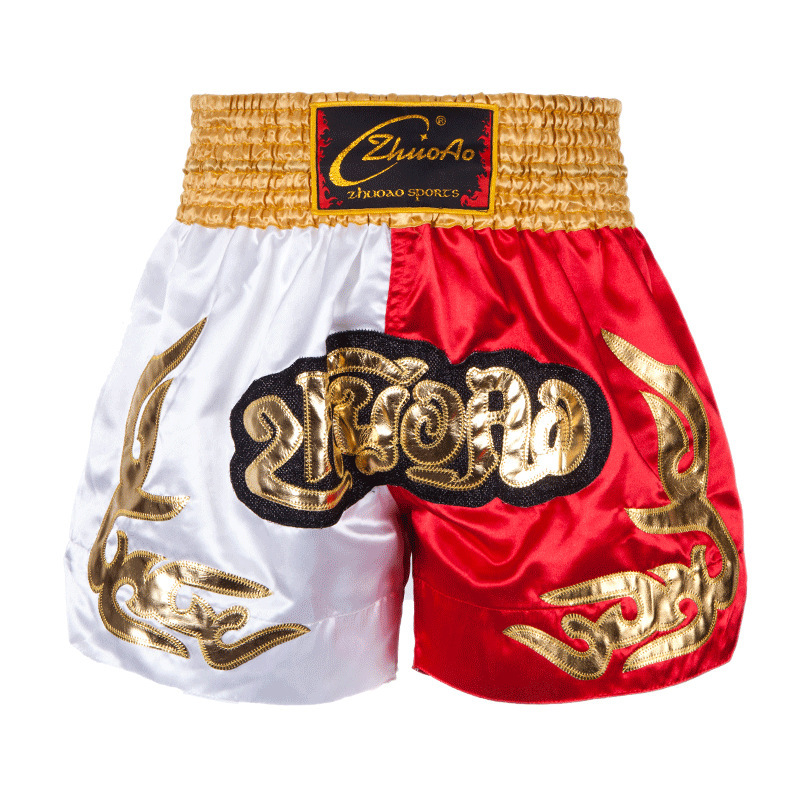 Customized Muay Thai Pants Muay Thai Shorts Fighting Pants Boxing Sanda Pants Training Fighting Pants for Men and Women Manufacturers Wholesale