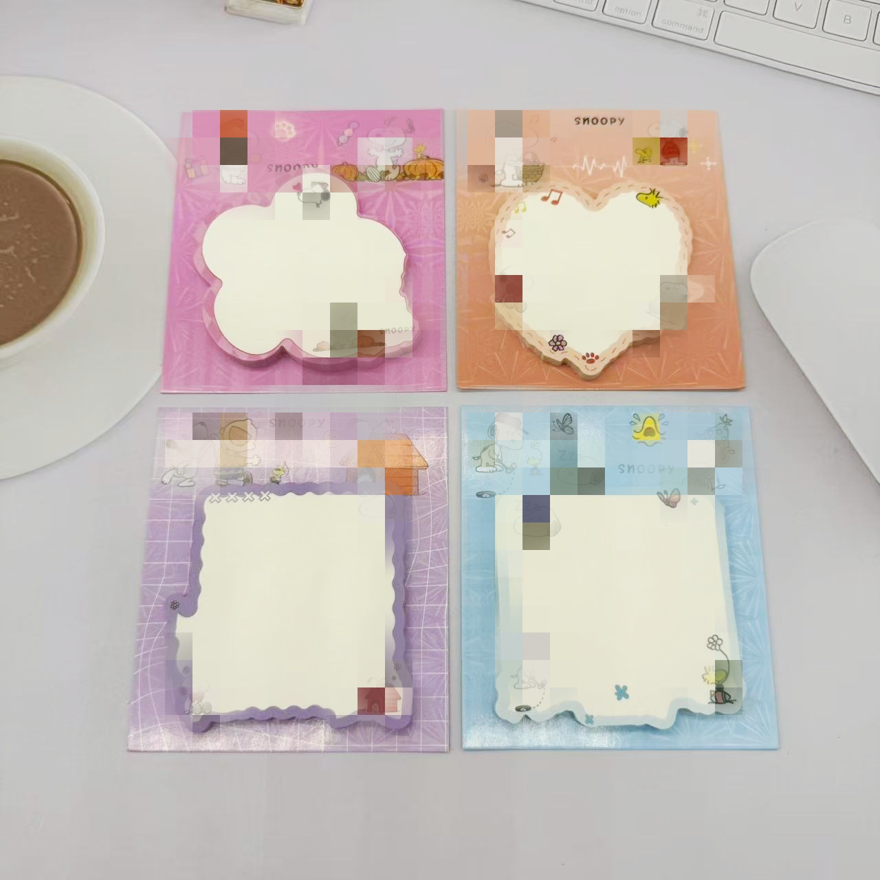 New Cartoon Note Pad, High-Looking Simple Message Paper, Note Paper, Student Handbook Decoration Element