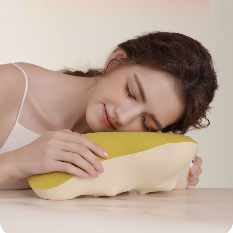 Cervical Spine Massager Car Massage Lumbar Support Office Massage Pillow Waist Cushion Seat Back Waist Massager