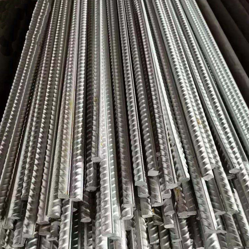 Foshan Manufacturers Supply Threaded Rebar in Stock, Customized Lengths for Construction Engineering, Earthquake-Resistant Threaded Steel Rebar